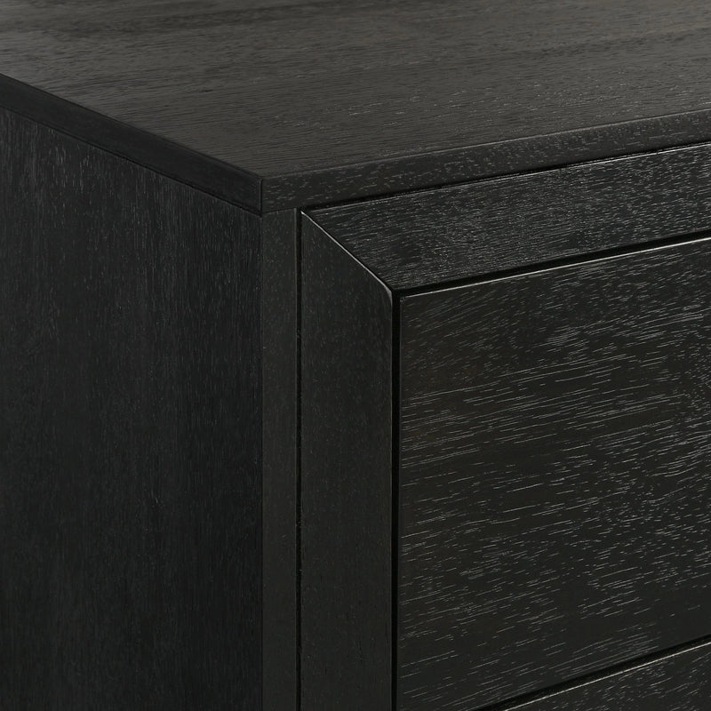 Allan Panel Bedroom Set in Black