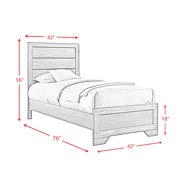 Nathan Youth Panel Bedroom Set