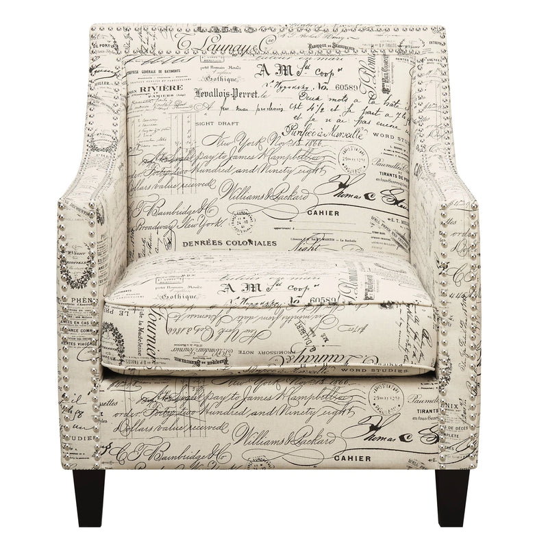Erica 497 Chair w/Chrome Nails