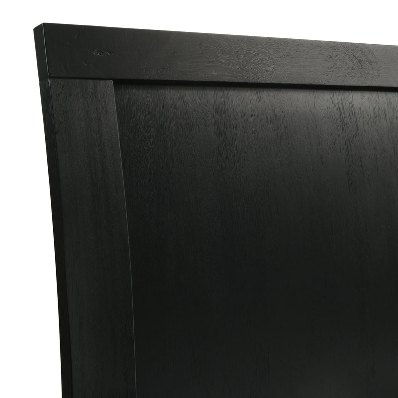 Allan Panel Bedroom Set in Black