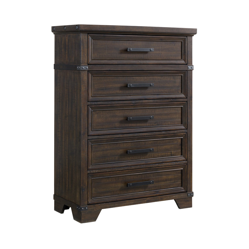 Colorado City Storage Bedroom Set in Charcoal