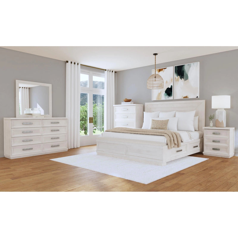 Avalanche Storage Bed in Antique White