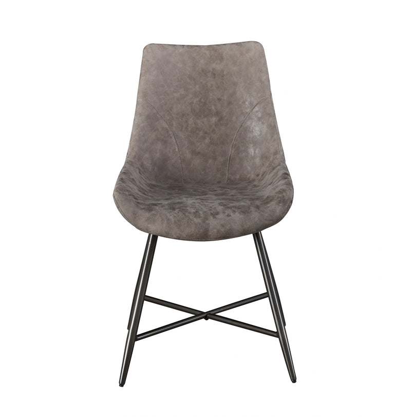 Steve Silver Ramona Side Chair in Brown (Set of 2)