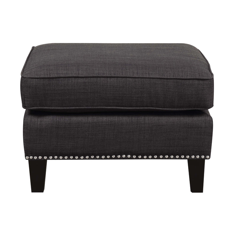 Erica 497 Ottoman W/Chrome Nail (ISTA 3)