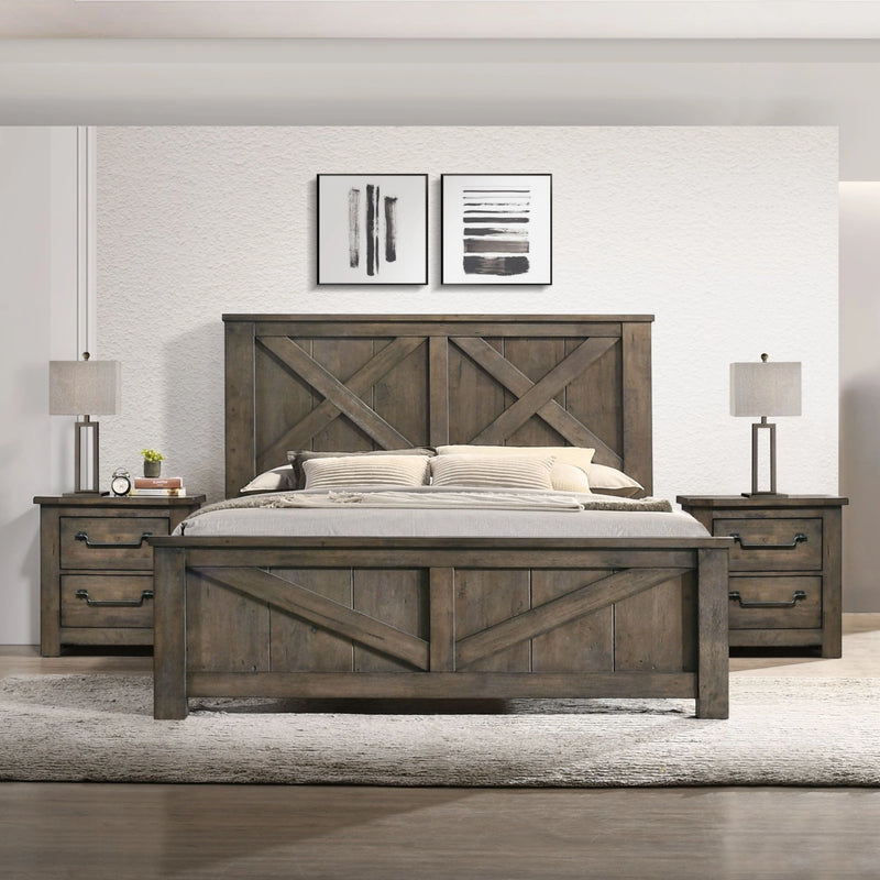 Maverick Bedroom Set with 2 Nightstands