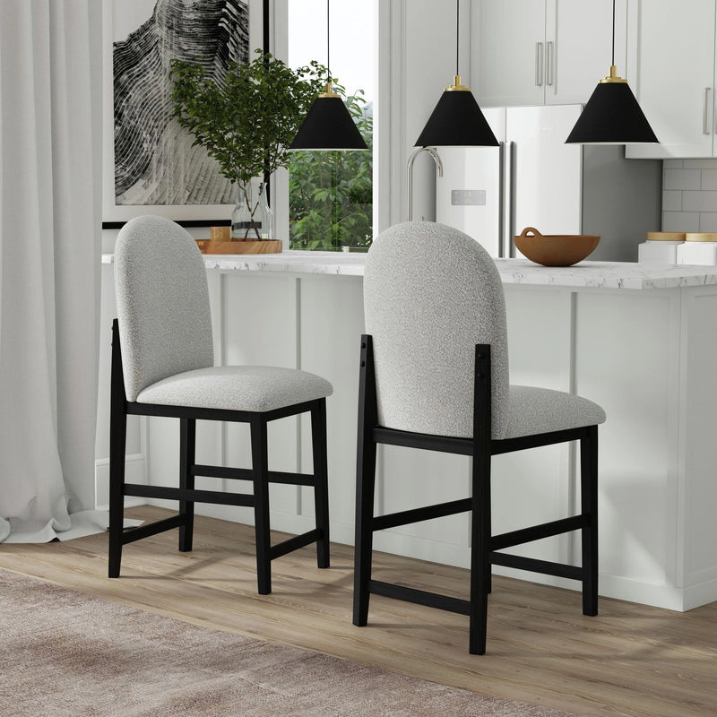 Portland Bar Stool in Black