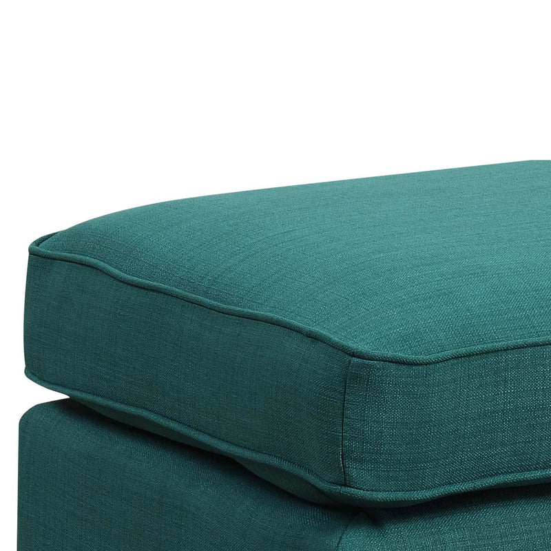 Erica 497 Ottoman W/Chrome Nail (ISTA 3)
