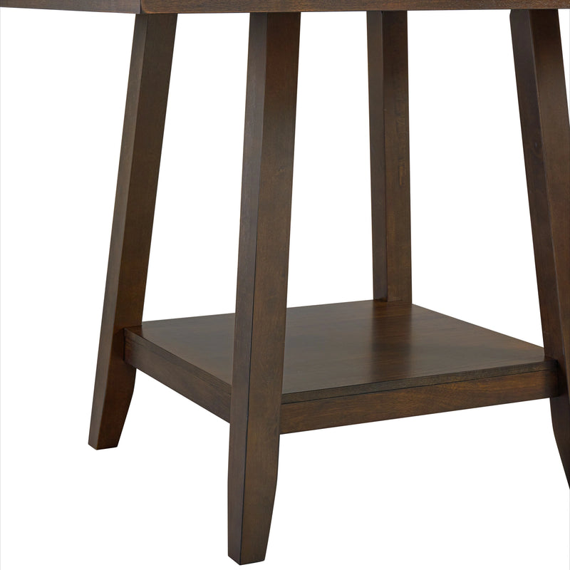 Seneca Square Counter Table with Lazy Susan