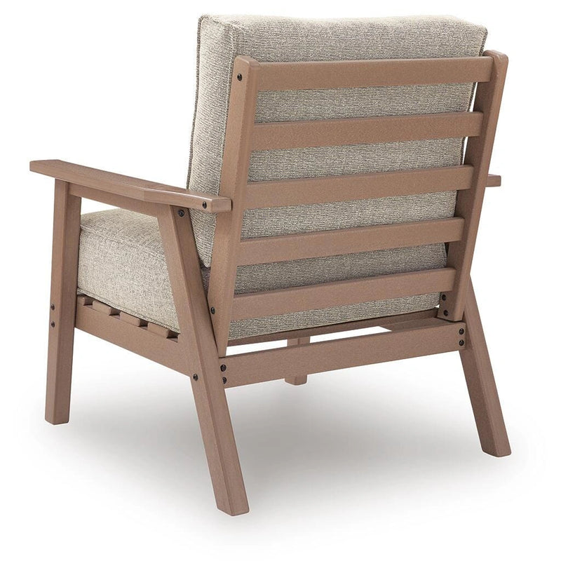Cliffs Beach Outdoor Lounge Chair with Cushion (Set of 2)