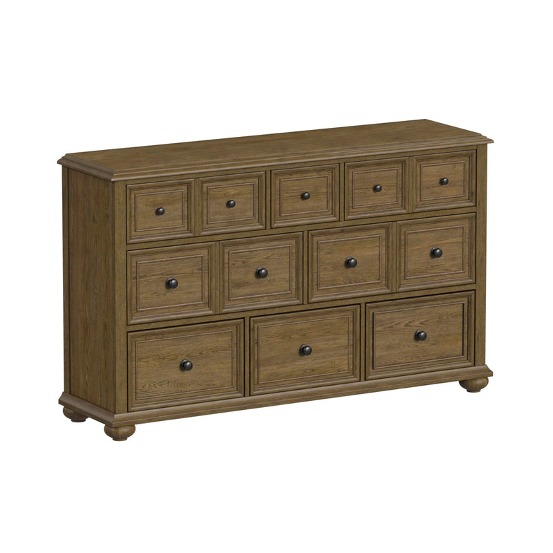 Heritage & Home Dresser in Oak Brown