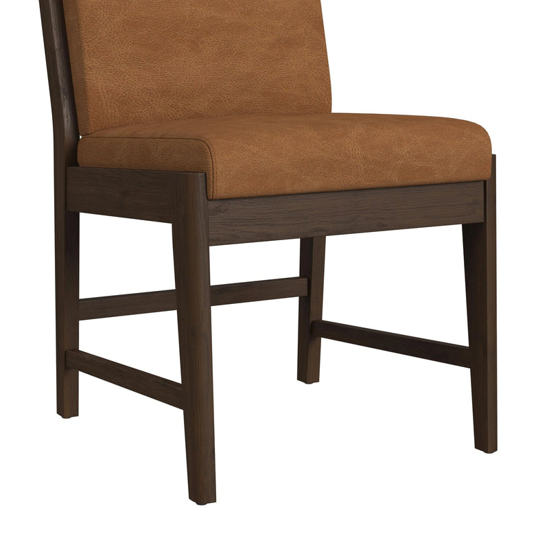 Brisbane Dining Side Chair in Brown (2 Per Carton)