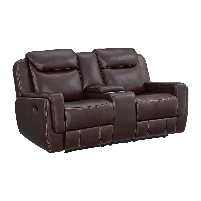 Panther Living Room Set in Neono Brown