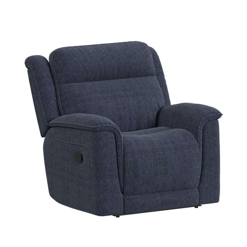 Striker Recliner in Bristol Cobalt