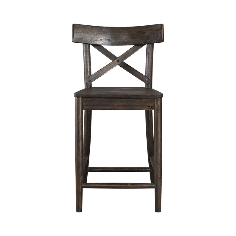 (D210-22C) Coronado- 24'' Counter Stool- Chocolate