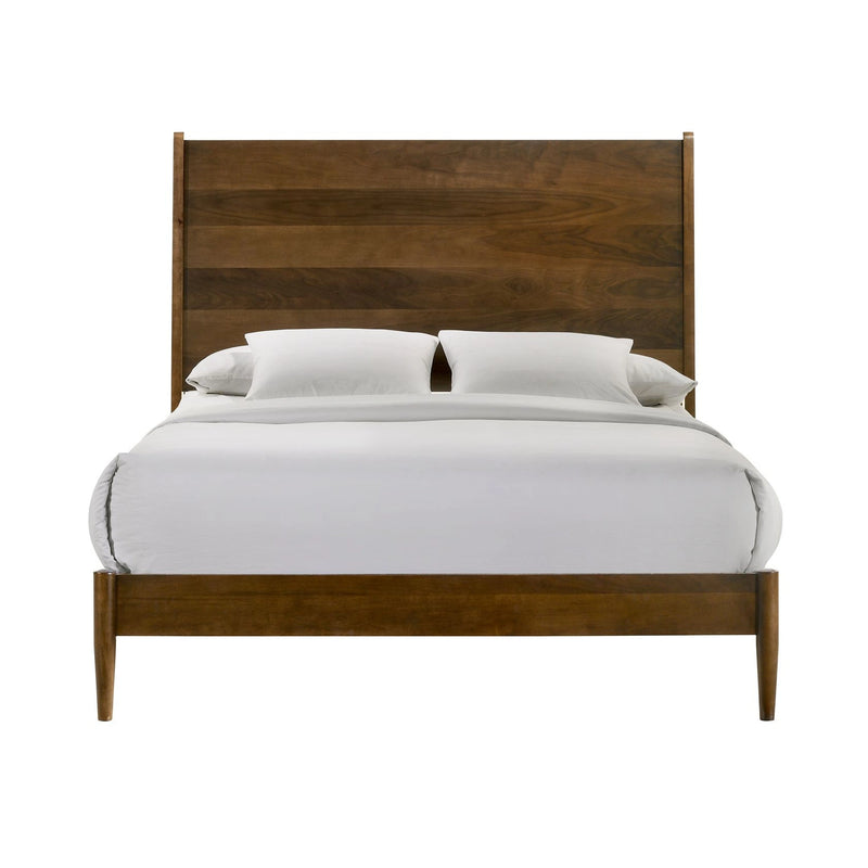 Malibu Panel Bed in Walnut