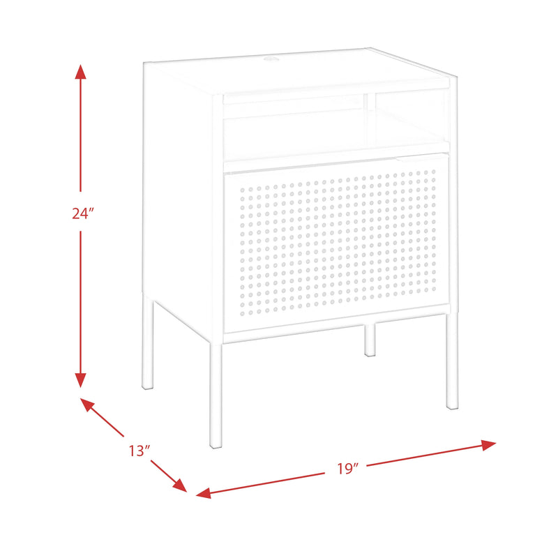 Ember Nightstand (C-1094) W/USB