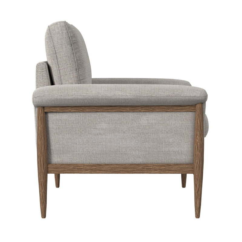 Comet Accent Chair in Laurance Light Grey