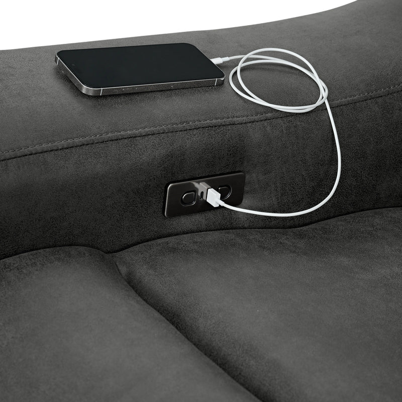 Saber Modular Power Motion Recliner in Texas Granite