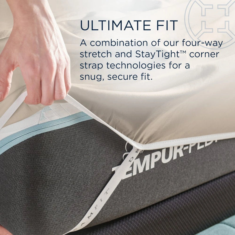 TEMPUR Classic Cotton Sheet Set Sandstone