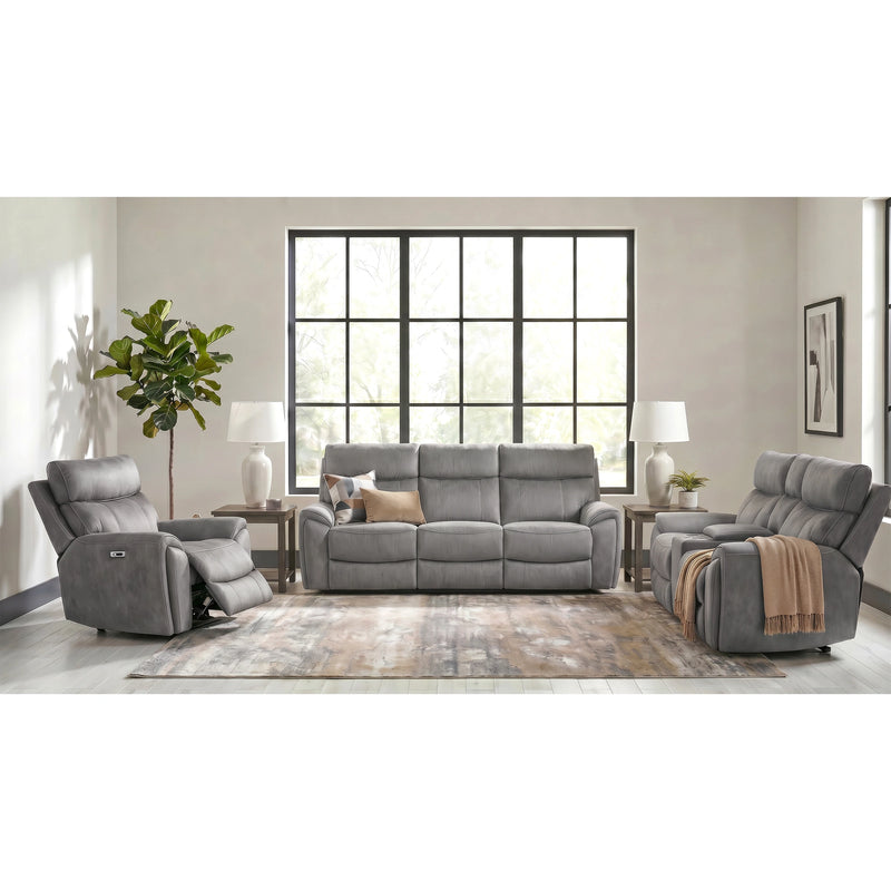 Jackpot P1 Sofa with Heat Massage in Explore Light Grey