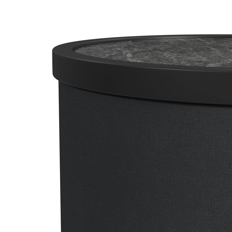 Halo Smart Occasional Table Set in Black