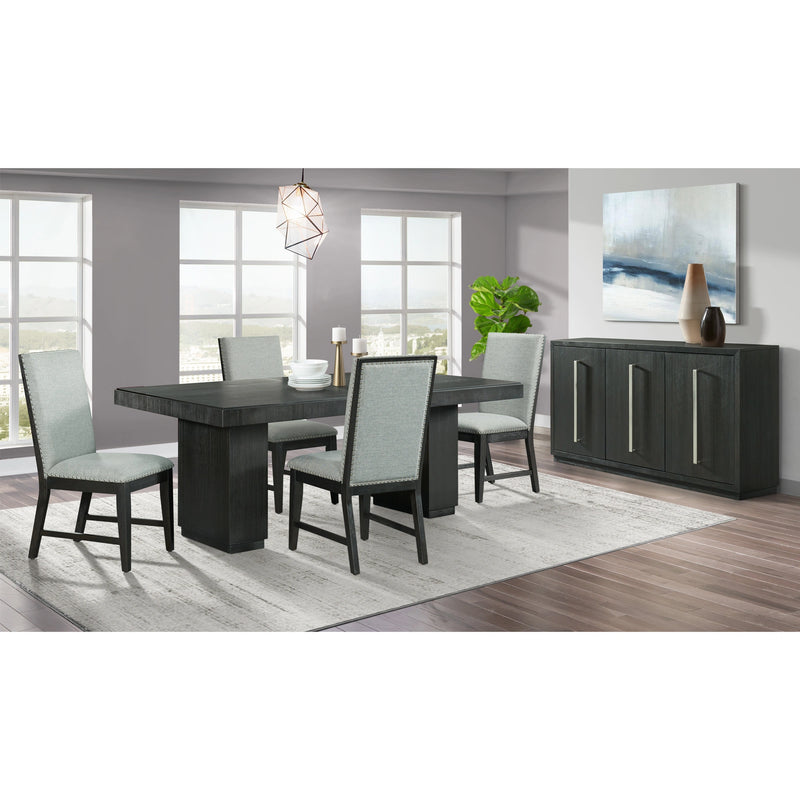 Donovan Dining Set in Gray