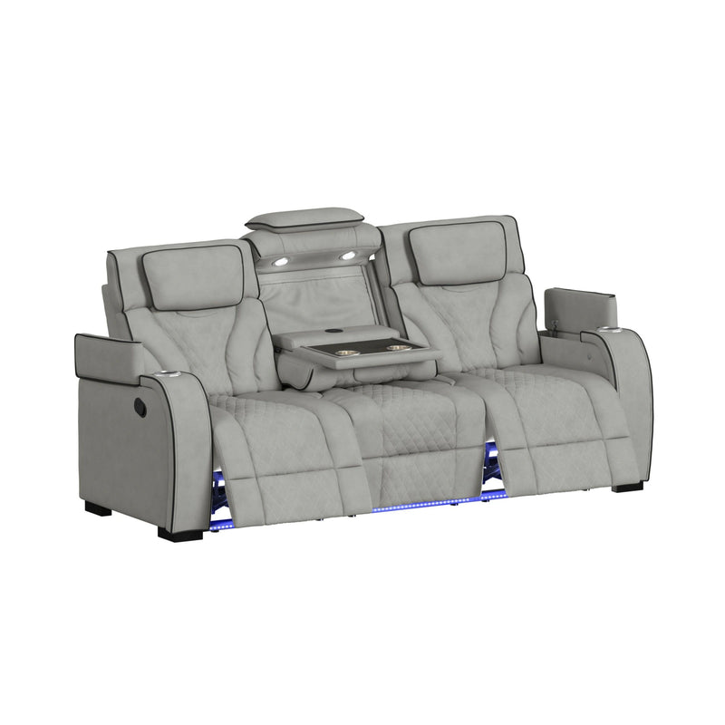 Blitz Motion Sofa with DDT, Reading Light, Wireless Charger and LED
