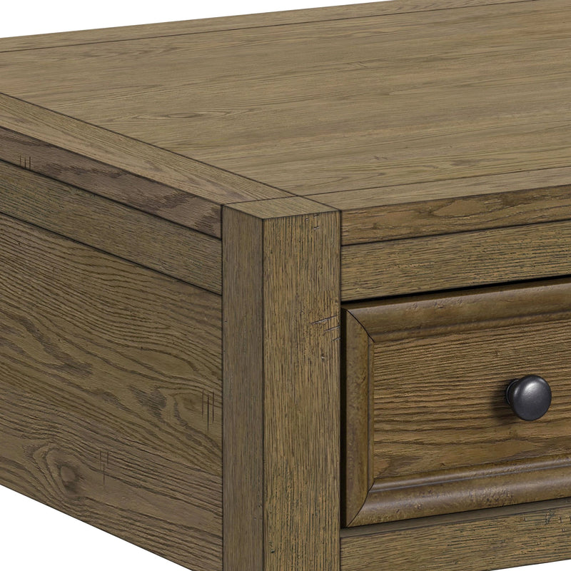 Heritage & Home End Table in Oak Brown