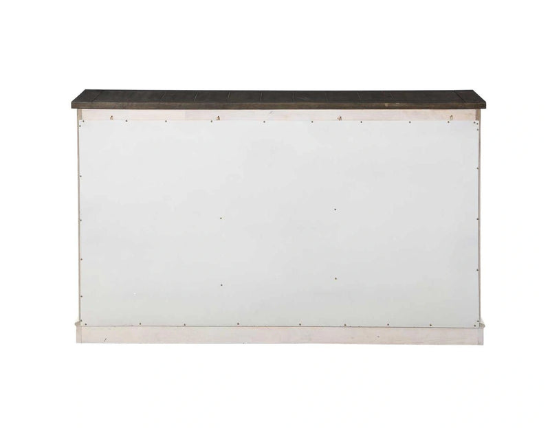 Steve Silver Joanna Server in Two-tone Ivory and Mocha