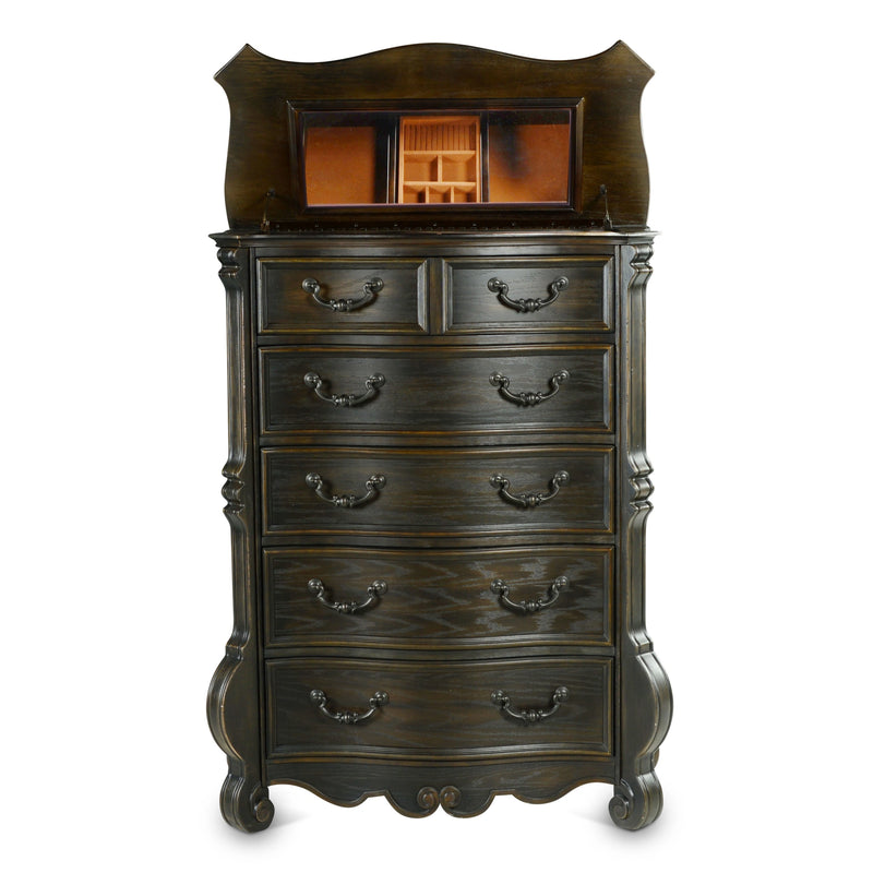 Steve Silver Rhapsody 6 Drawer Chest in Molasses