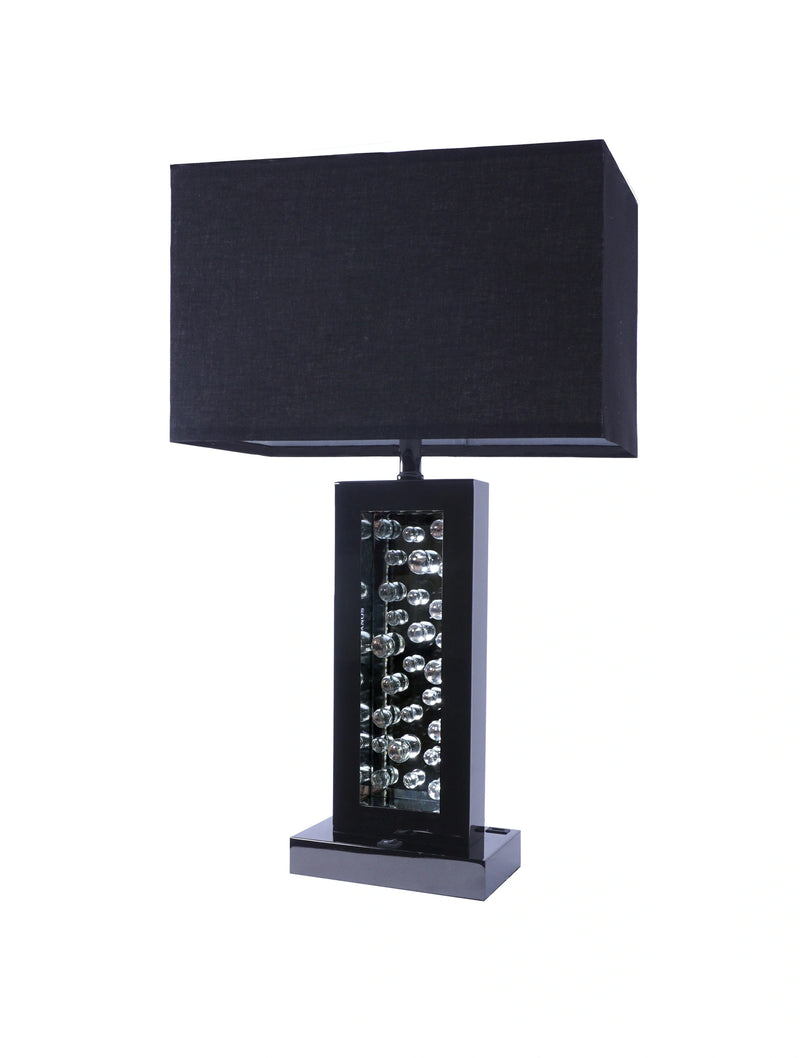 Monica Lamp Black Nickel-Led Accent