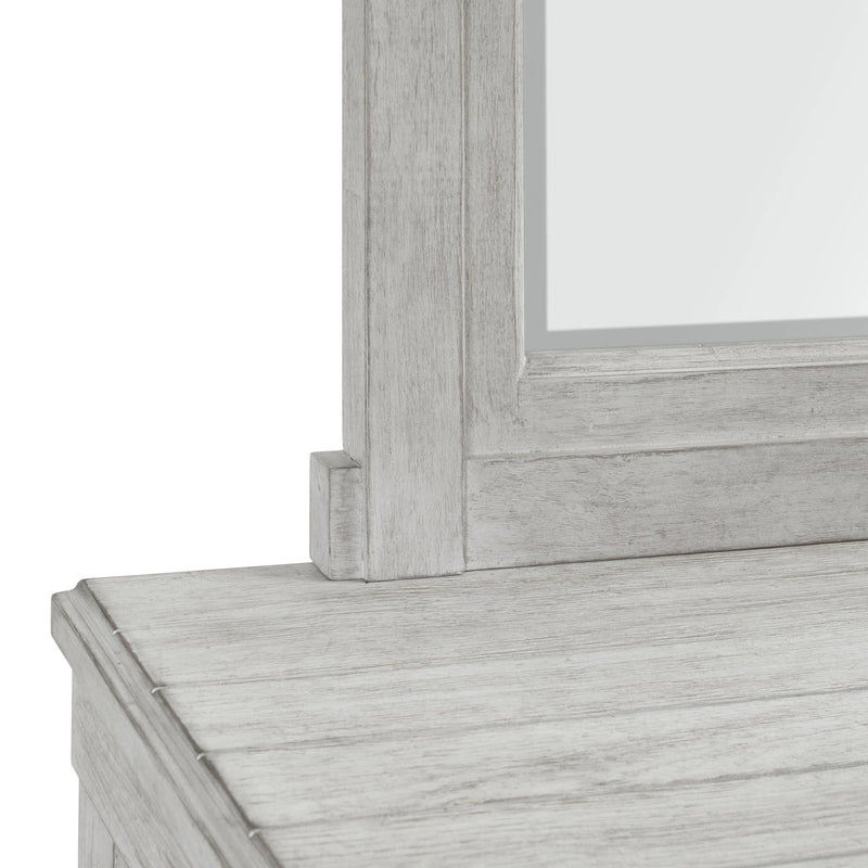 Scott Platform Storage Bedroom Set White Finish