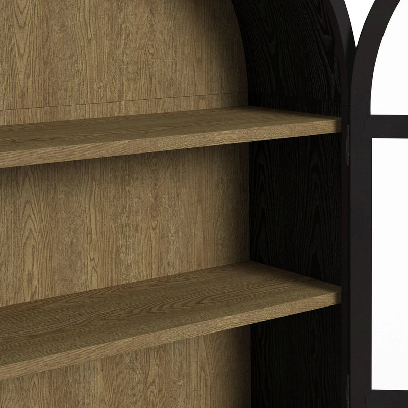 Taurus Bookcase in Flat Black