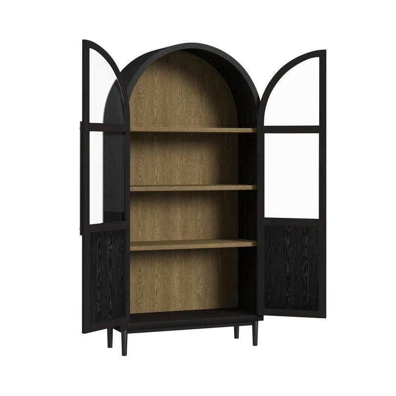 Taurus Bookcase in Flat Black