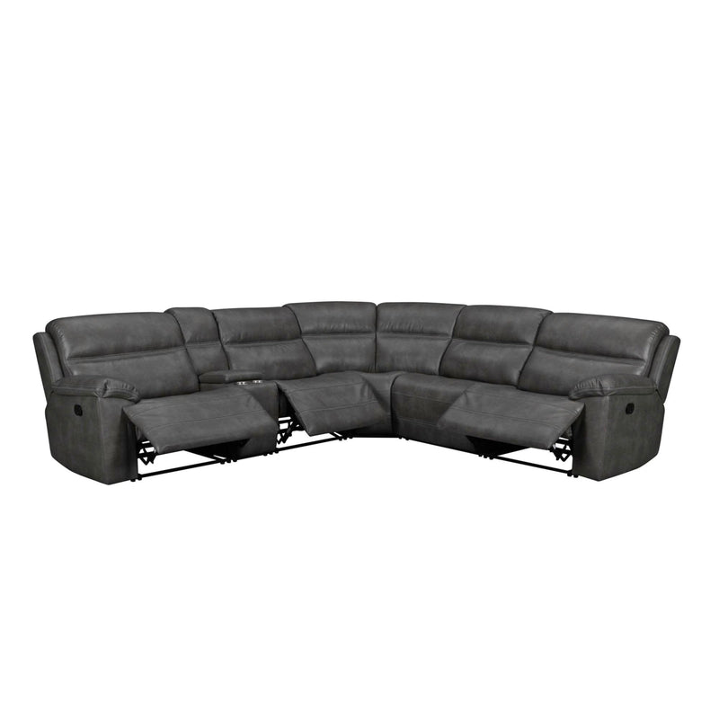 Camaro 6PC Sectional Set in Nugget Grey