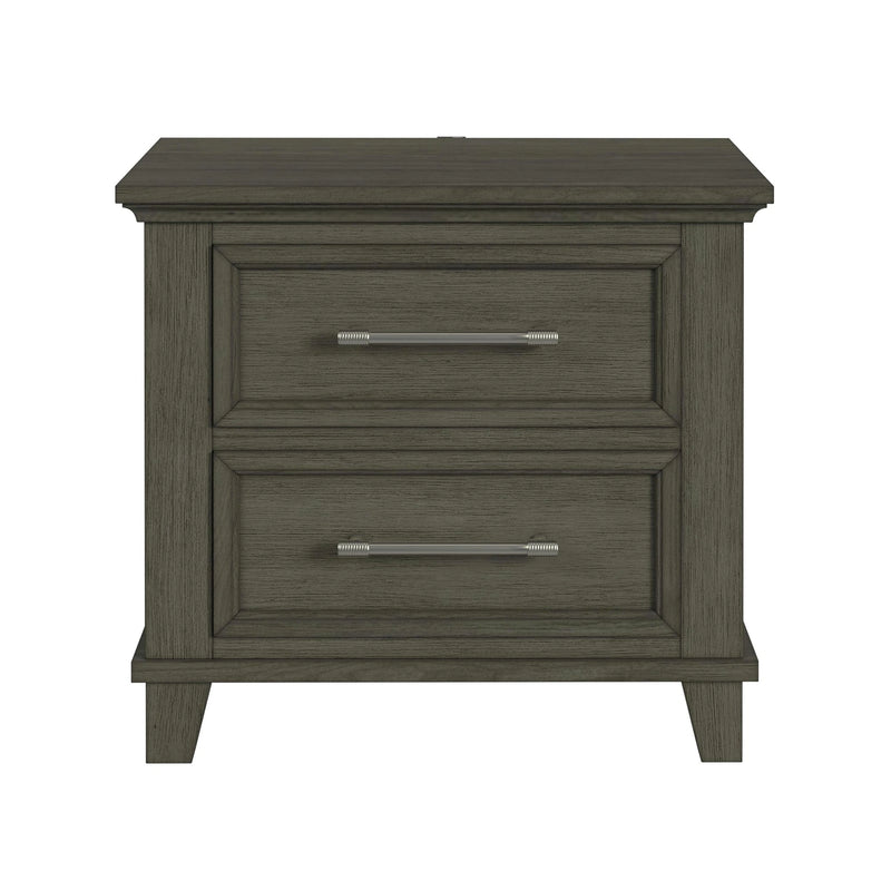 Canterbury 2-Drawer Nightstand with USB