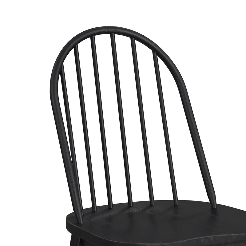Heritage & Home Dining Set in Oak Brown and Black