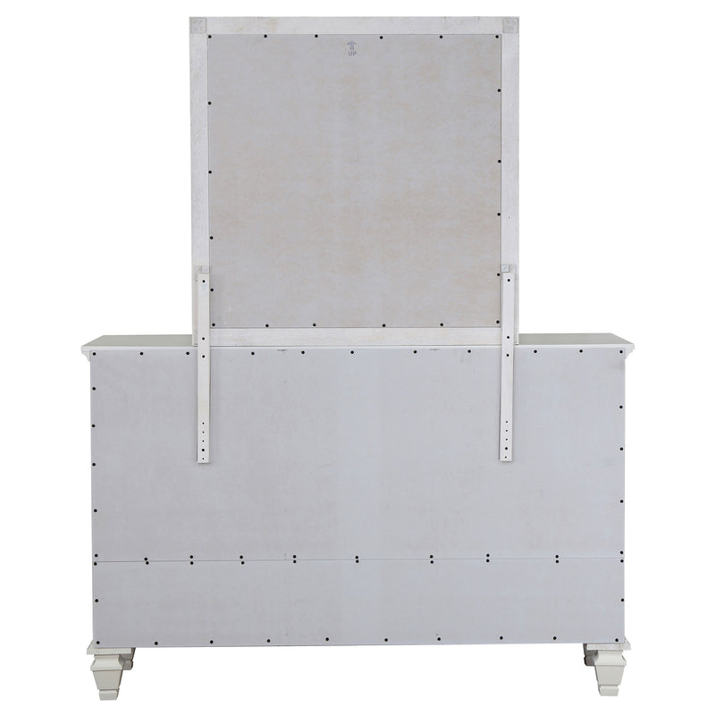 Sandy Beach Dresser with Mirror