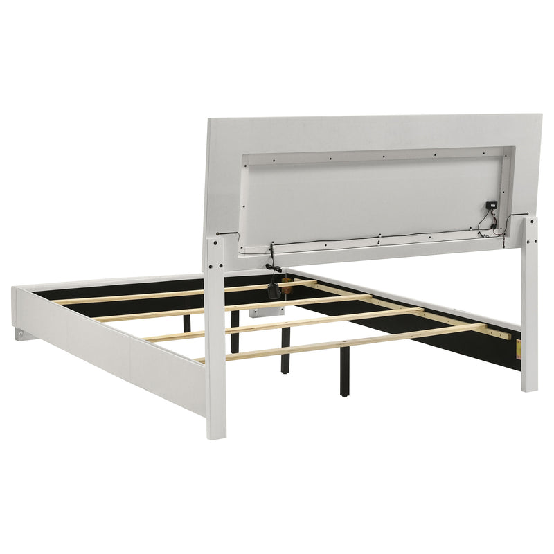 Felicity Panel Bed with LED Lighting