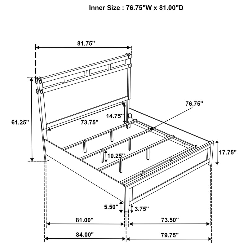 Hazlewood Panel Bed