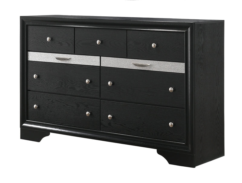 Crown Mark Regata Dresser in Black image