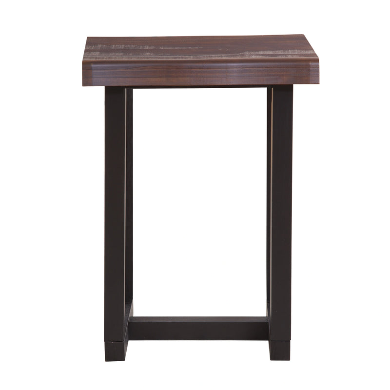 Steve Silver Jennings Live Edge Stool in Cherry (Set of 2)