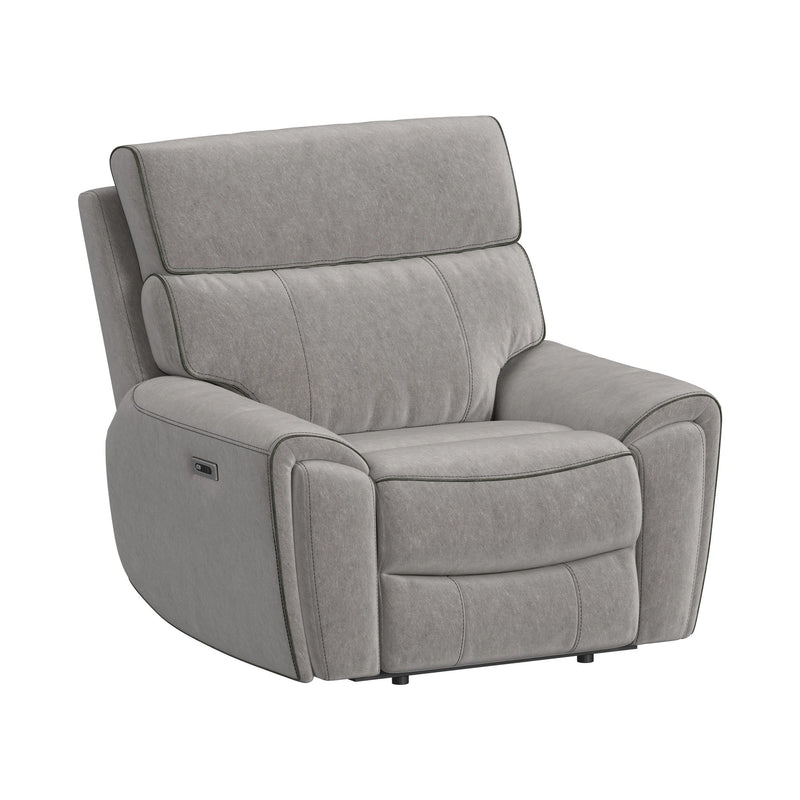 Jackpot P1 Recliner in Explore Light Grey