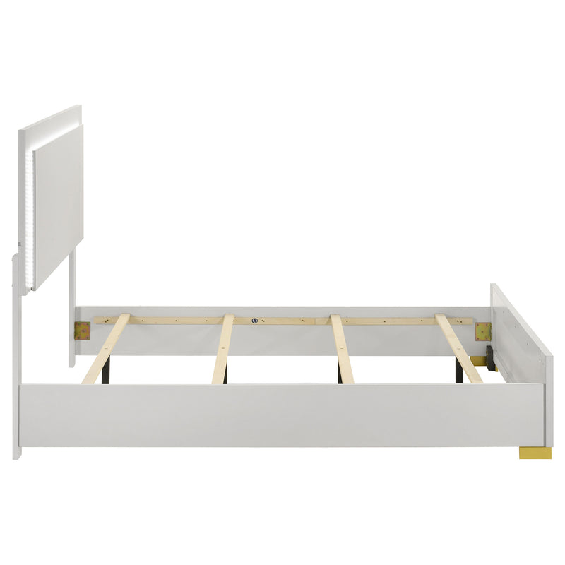 Marceline Panel Bed with LED Lighting