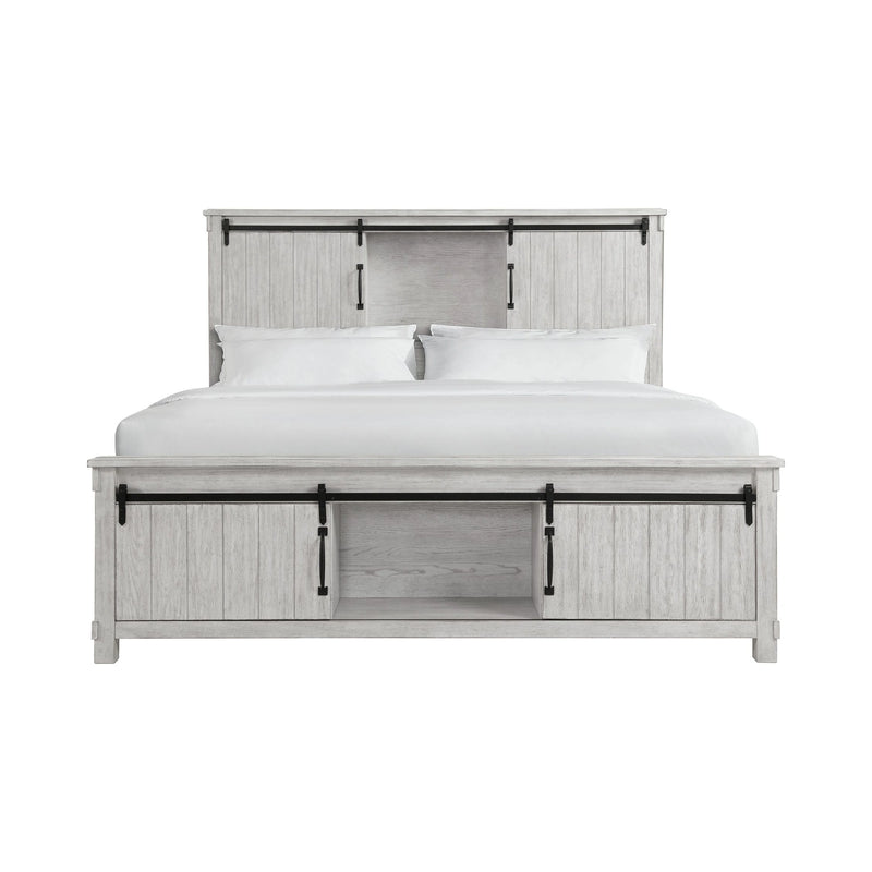 Scott Storage Bed White Finish