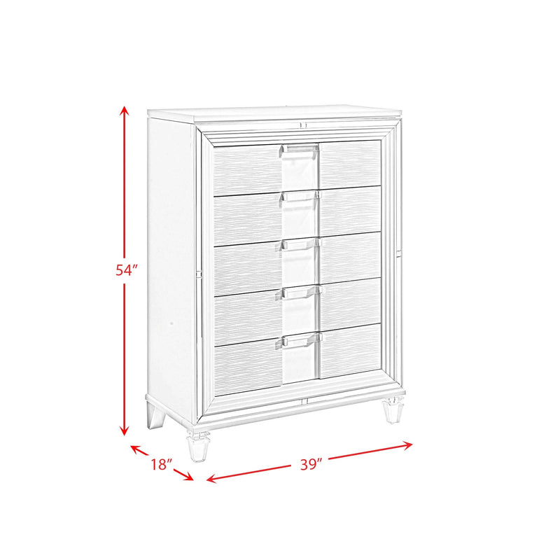 Twenty Nine Storage Bedroom Set in White