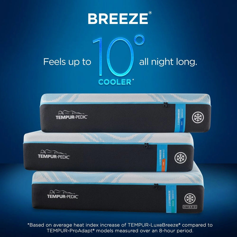 Tempur-Pedic LuxeBreeze Medium Hybrid Mattress