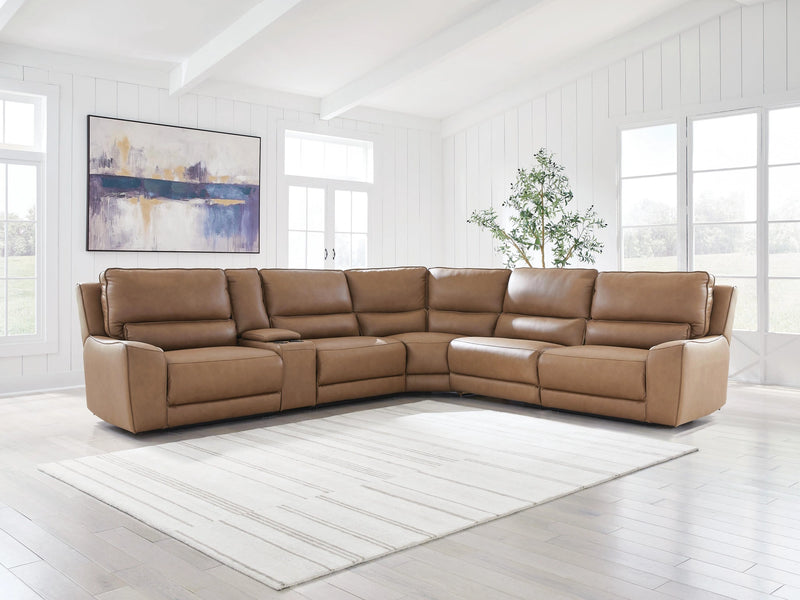 Silverbrooke Reclining Sectional with Storage Console