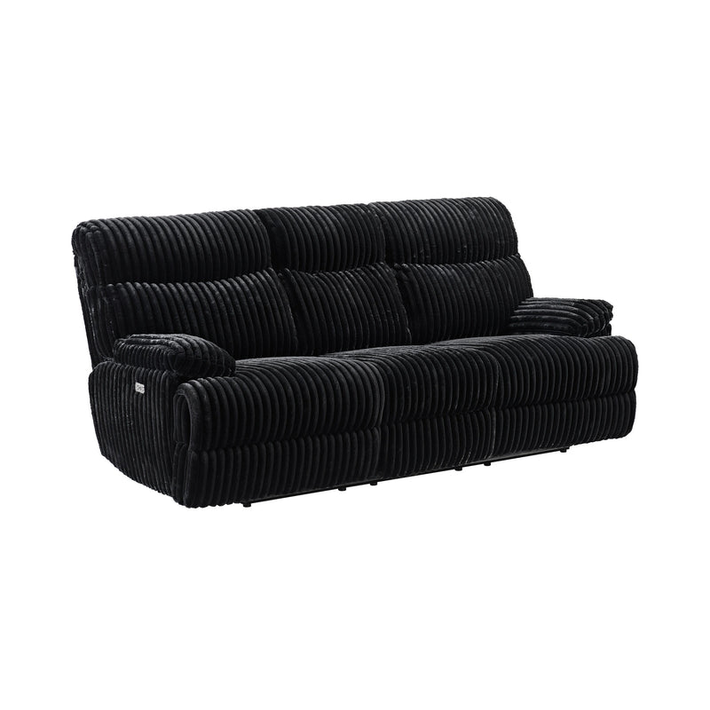 Admiral Living Room Set in Masis Black