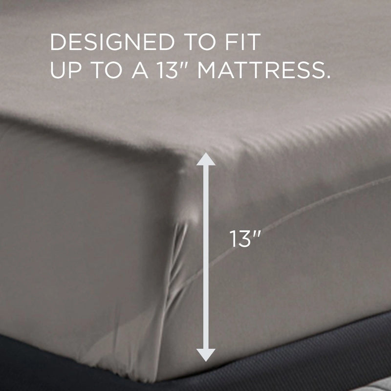 Tempur-Pedic Breeze Pillowcase Set - Graphite